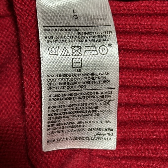 Old Navy Red sweater - Picture 3 of 4